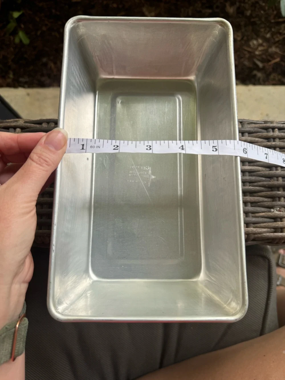 Vintage Century Aluminum Ware Loaf Pans Set of 2 Made in USA Bread Baking